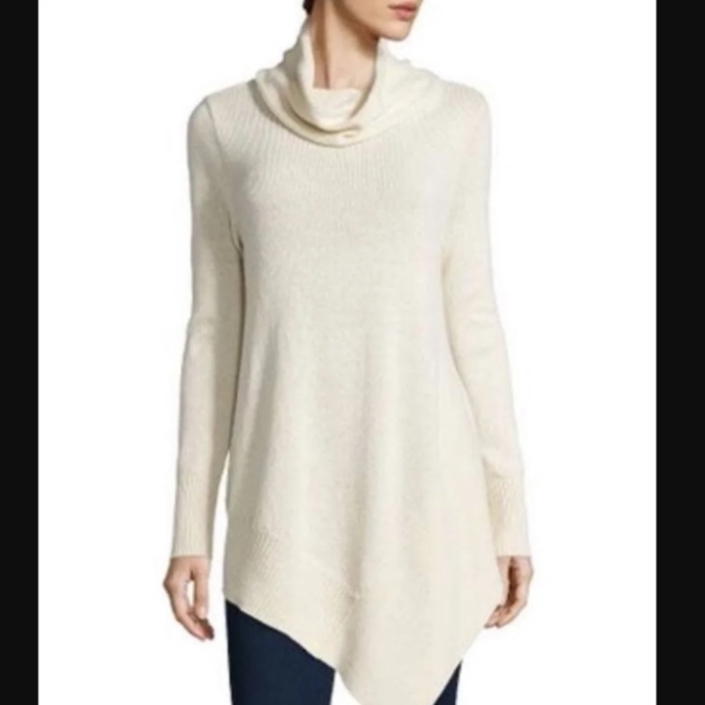 Womens Sweater Size M Asymmetrical Style